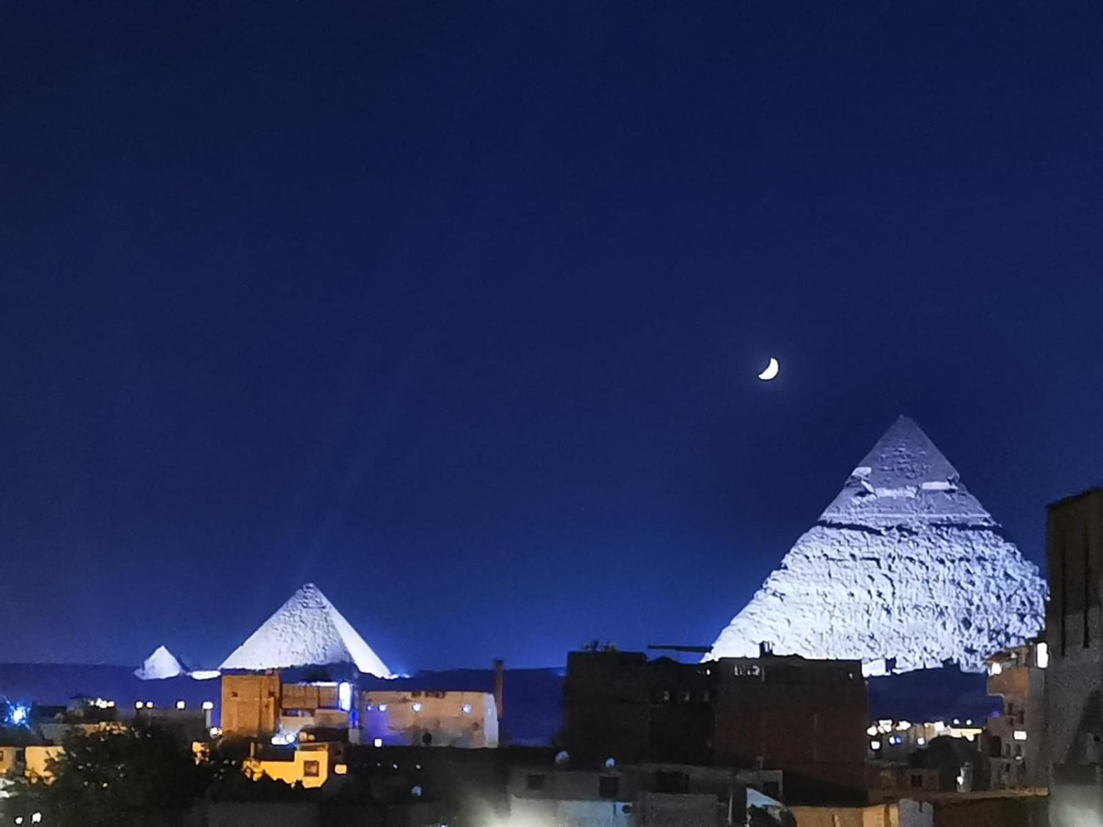 The View Pyramids Hotel Kafret el-Gabal Eksteriør billede